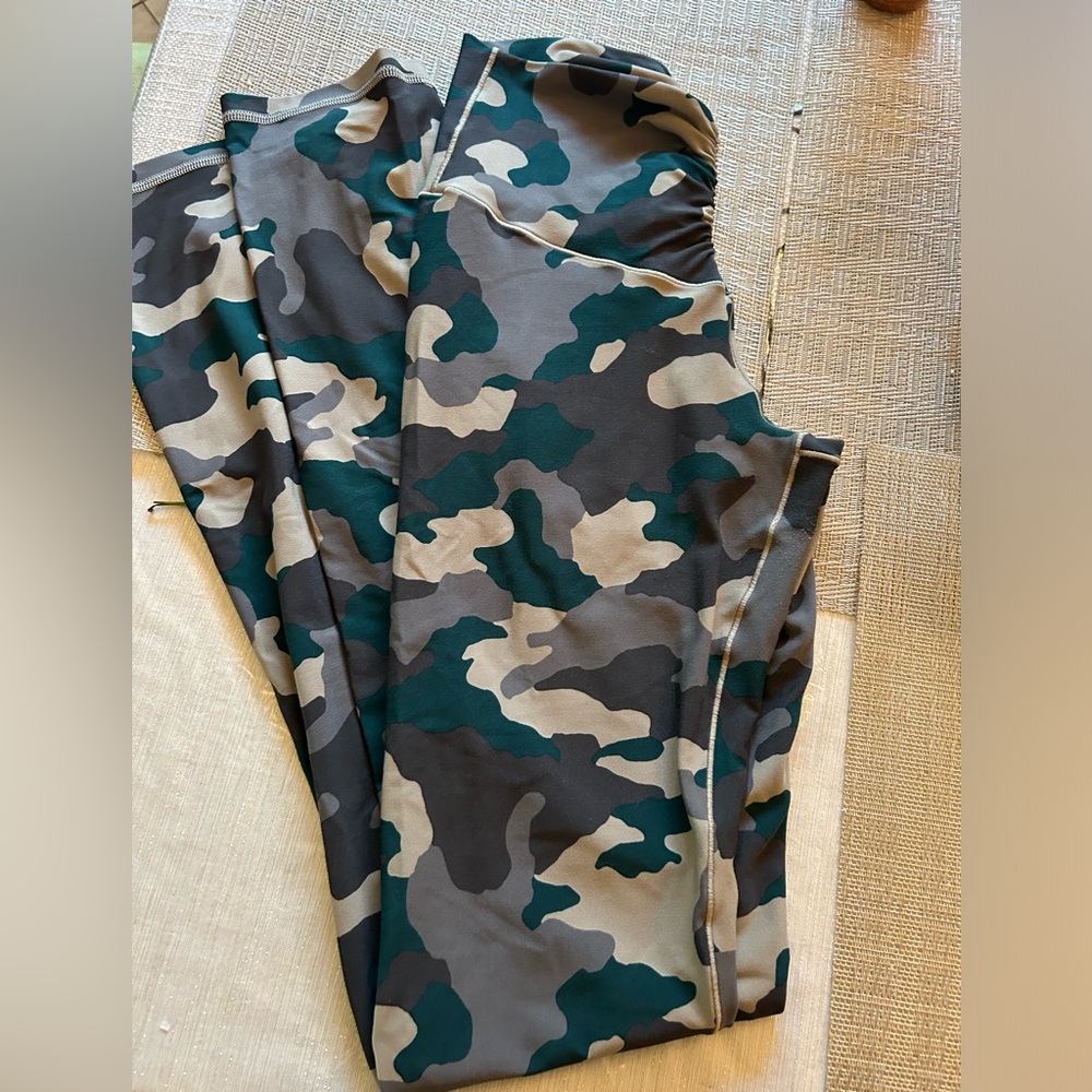 Camo set from Aerie. Size large top, size medium leggings